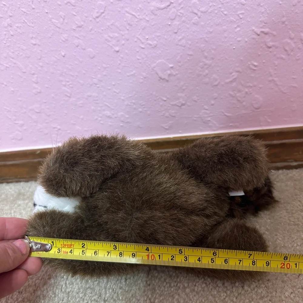 Bearington Collection 8” Reilly Raccoon Plush Soft Animal Bushy Tail